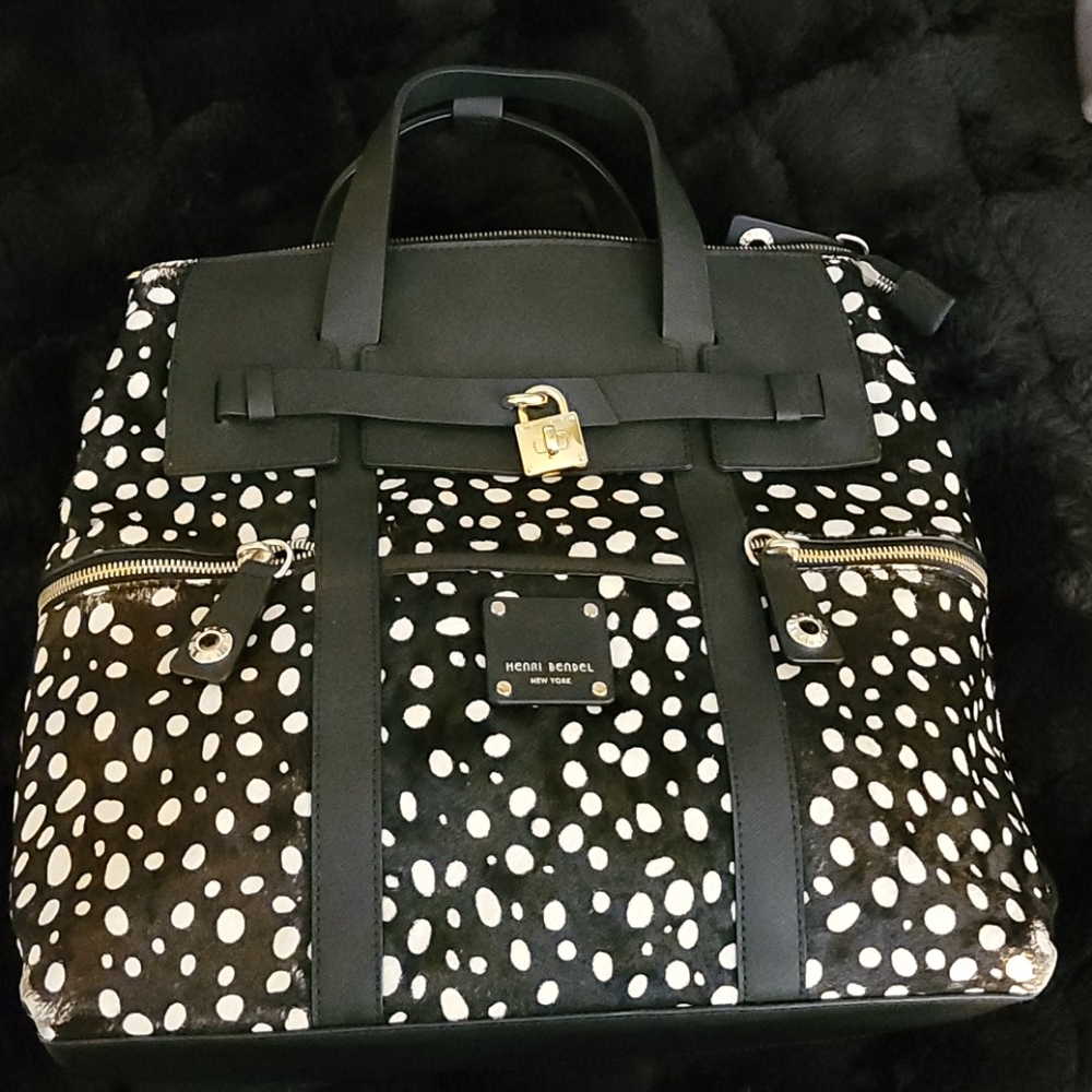 Henri Bendel Calf Fur Jetsetter